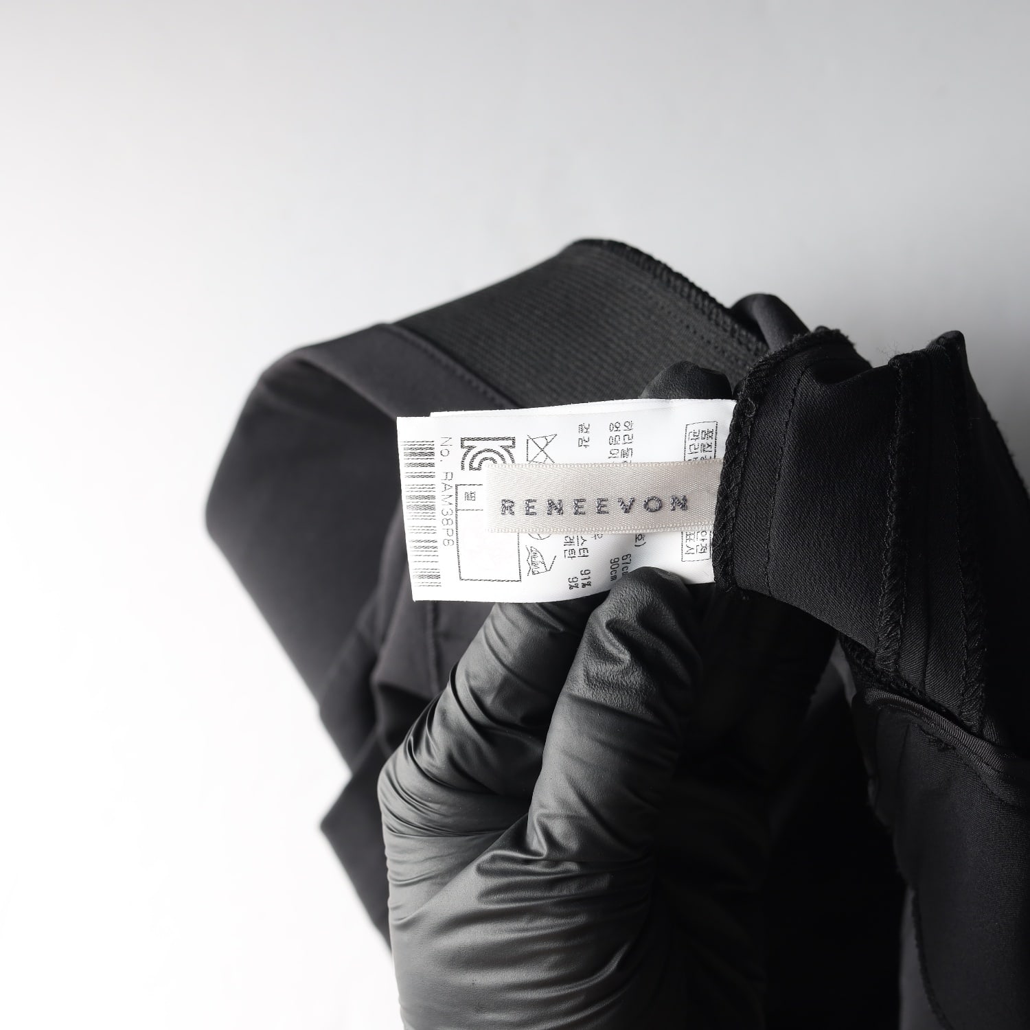 레니본 와이드 크롭 슬랙스 트라우저 팬츠 이미지 3