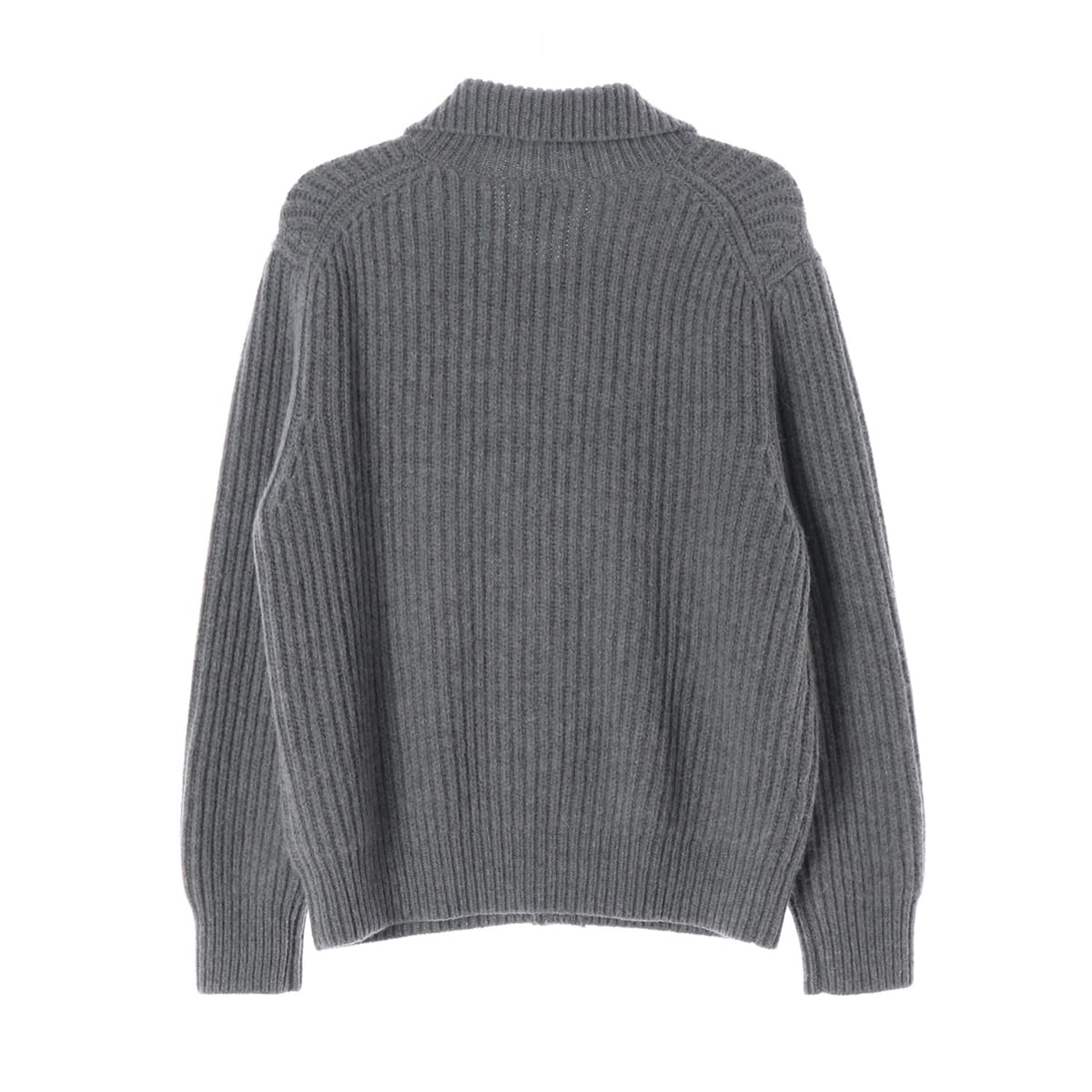 코스 23FW 알파카 울 혼방 가디건 그레이 상세 이미지 2