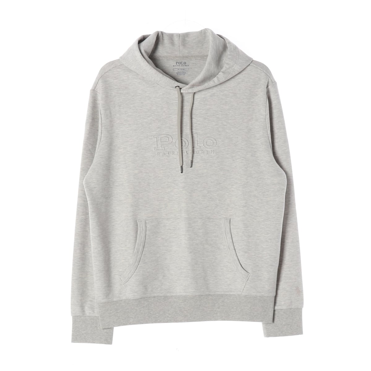 폴로 랄프 로렌 22FW Polo 로고 자수 후드티 후디 멜란지그레이 상세 이미지 1