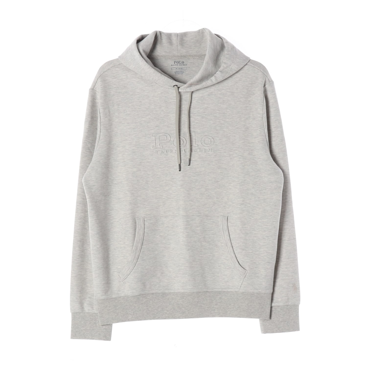 폴로 랄프 로렌 22FW Polo 로고 자수 후드티 후디 멜란지그레이 이미지 1