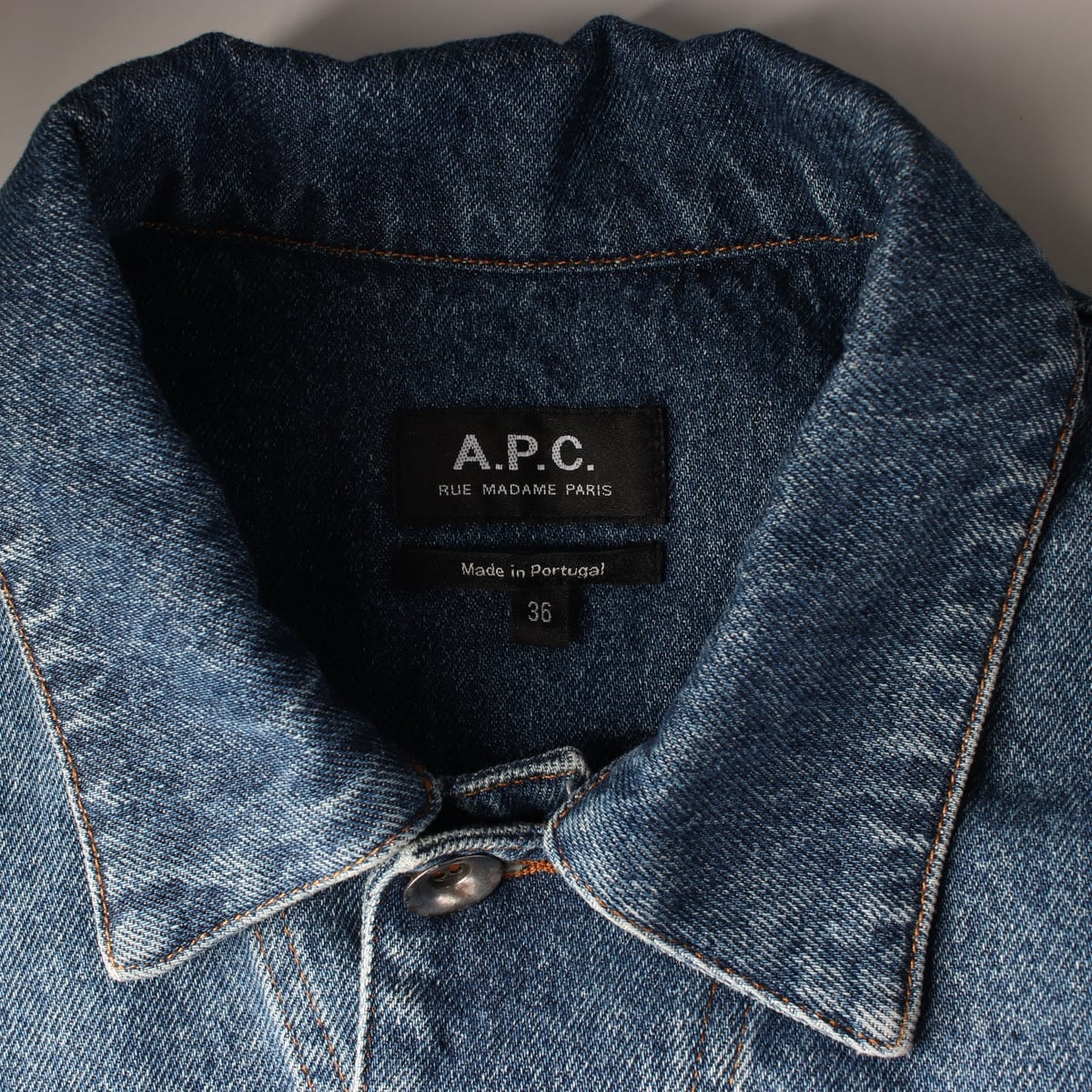 아페쎄 APC 22SS Dina디나 청자켓 데님 재킷 상세 이미지 3