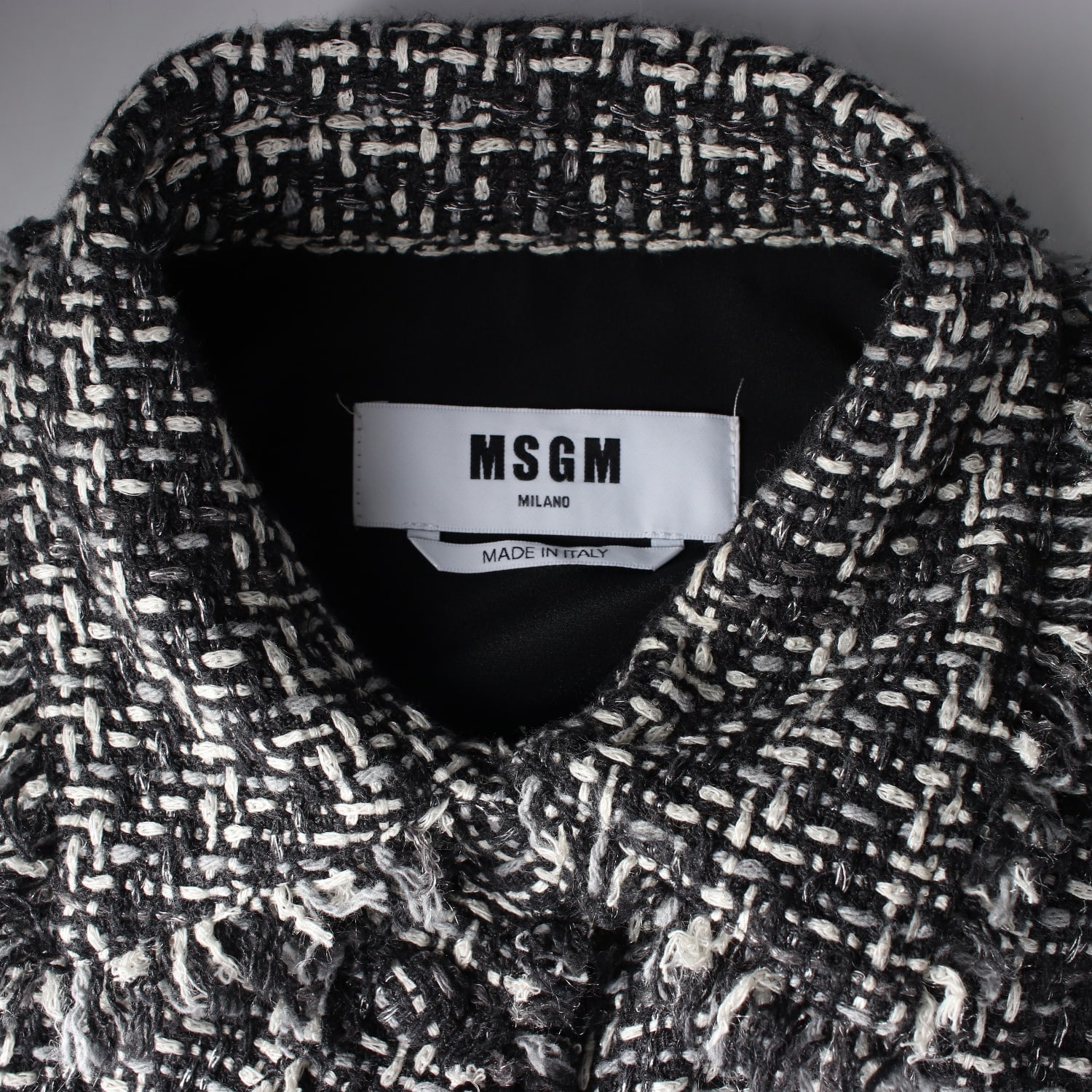 엠에스지엠 MSGM 21FW 오버핏 트위드 셔츠 재킷 이미지 3