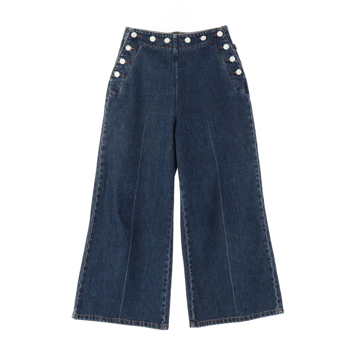 엠에스지엠 MSGM 와이드핏 버튼 데님 팬츠 청바지 상세 이미지 1