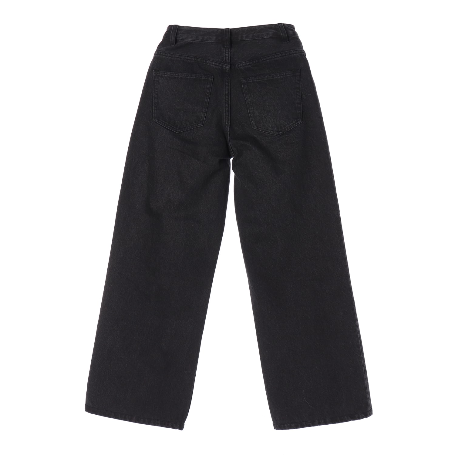 아페쎄 APC 24FW 진 엘리자베스 와이드 데님팬츠 블랙 이미지 2