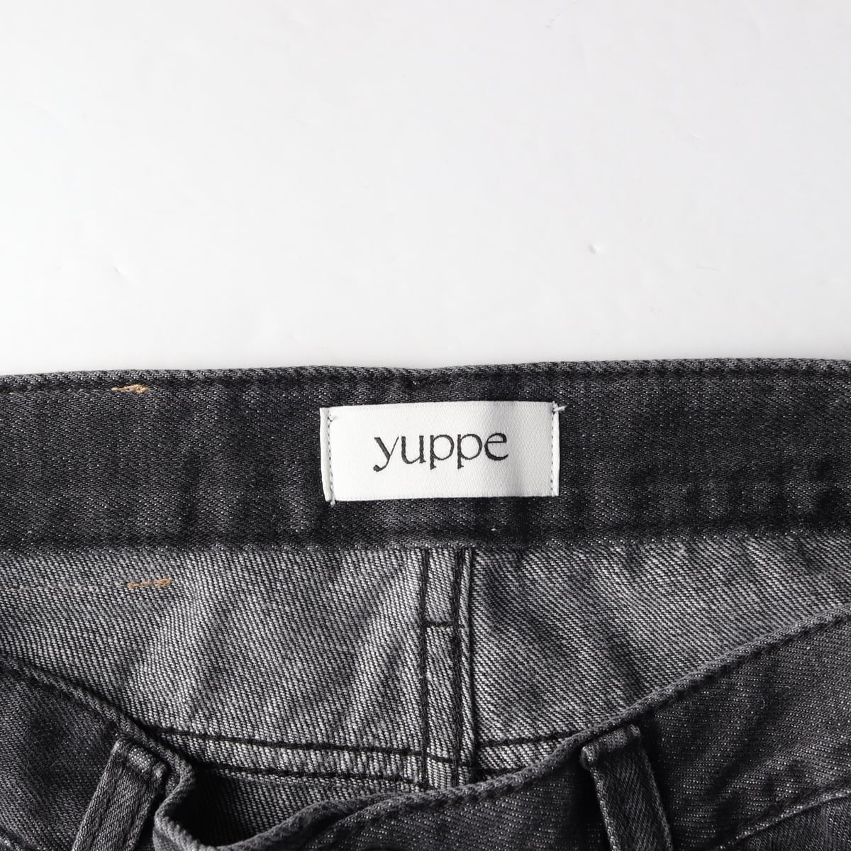 엽페 yuppe 플레어핏 슬릿 부츠컷 데님팬츠 상세 이미지 3