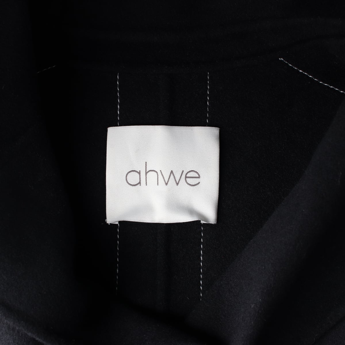 아위 ahwe 21FW 오드리 핸드메이드 코트 재킷 상세 이미지 3