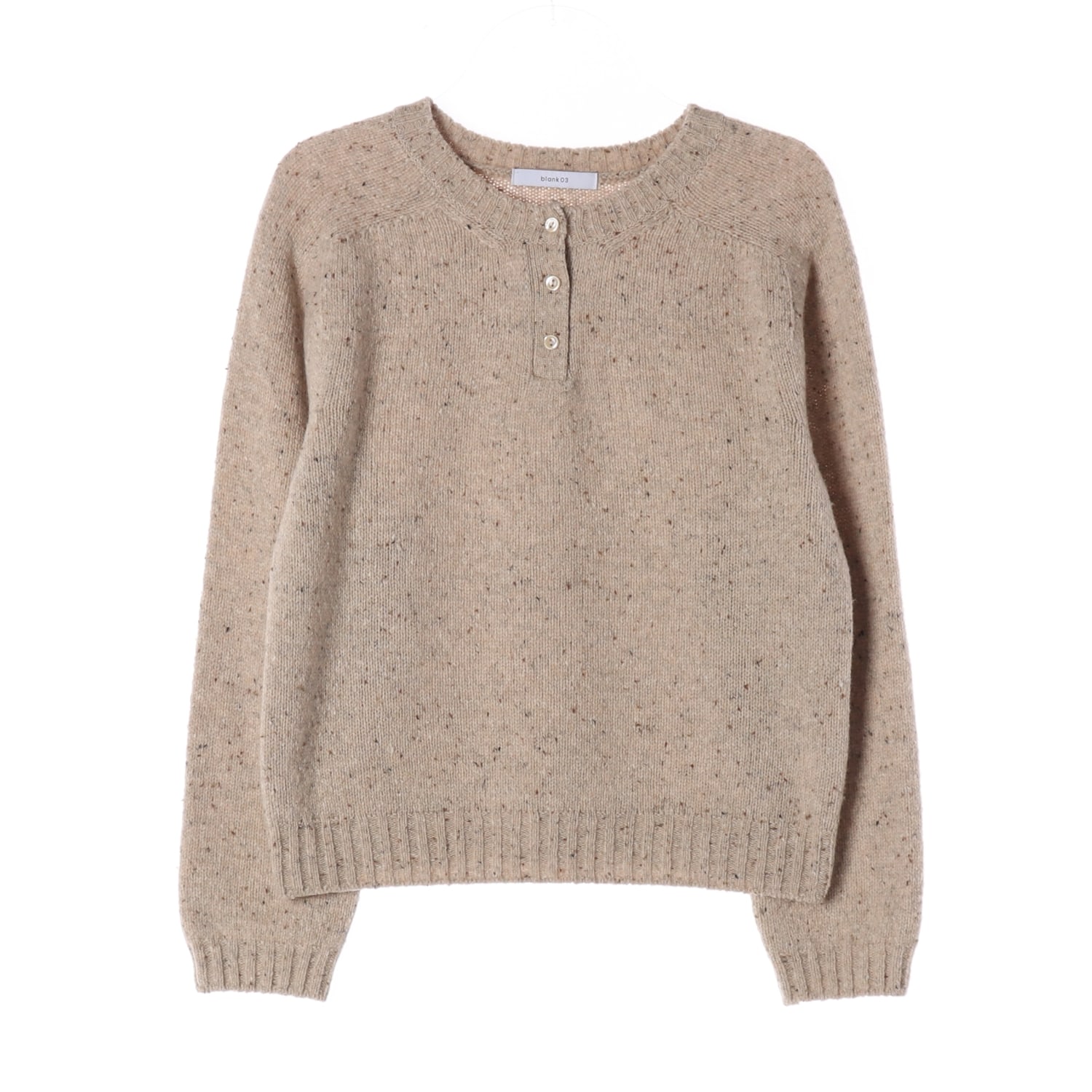 블랭크03 25FW 울 블렌드 네프 풀오버 이미지 1