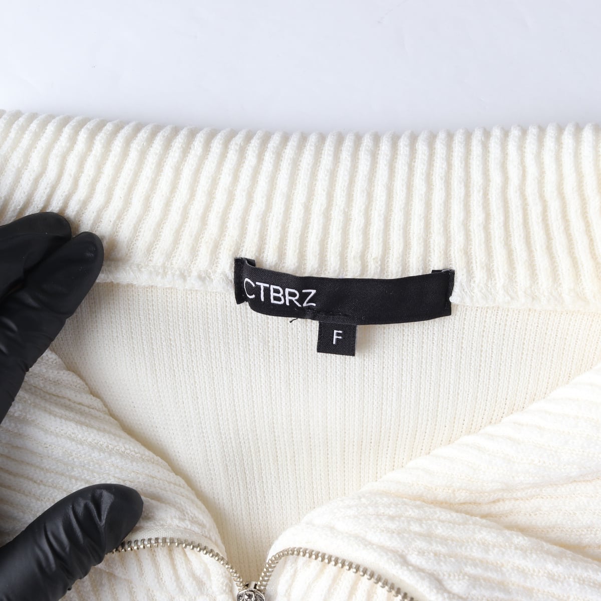 시티브리즈 22FW 하프집업 니트 스웨터 상세 이미지 3