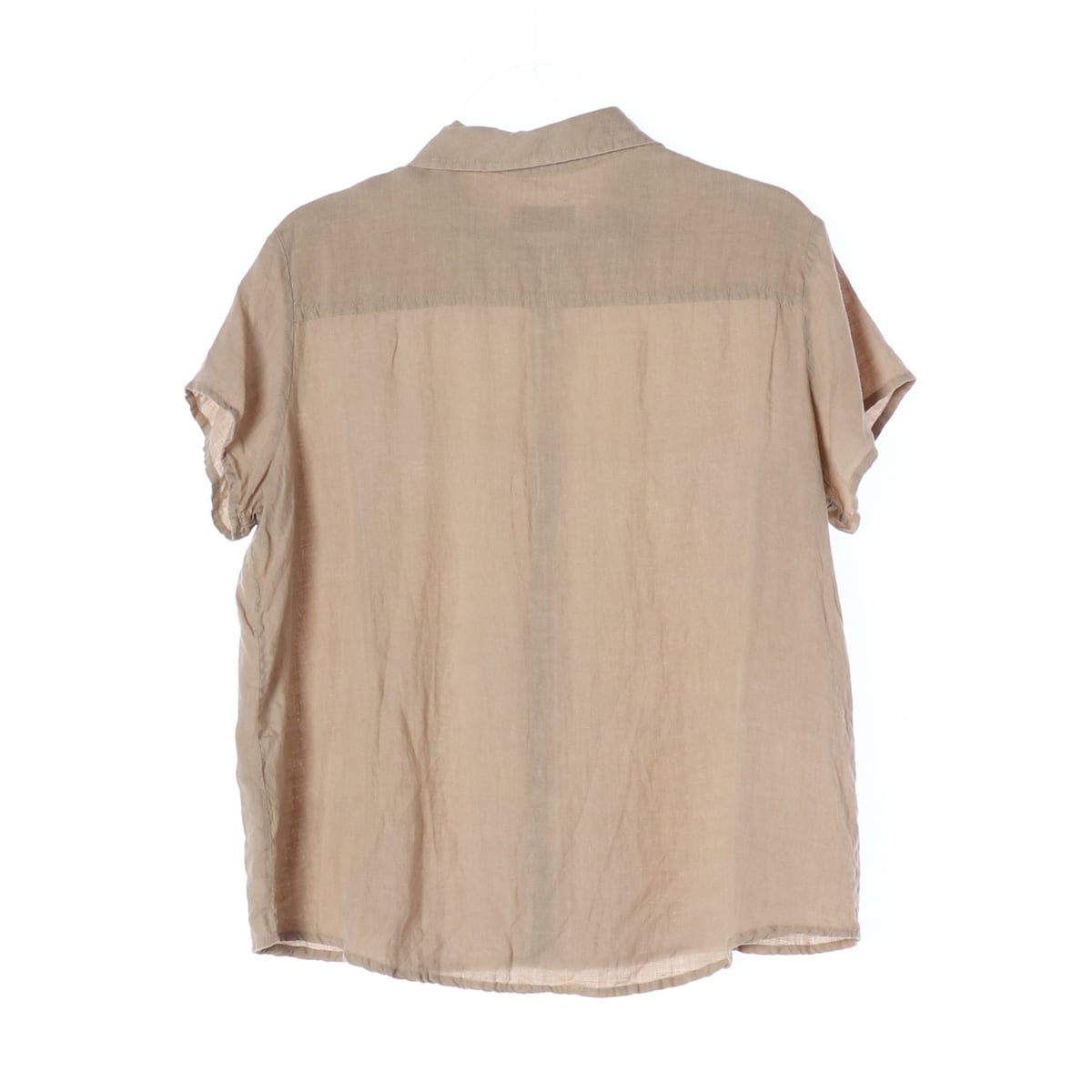 아페쎄 apc 24SS 린넨 100% 반팔 셔츠 베이지 상세 이미지 2