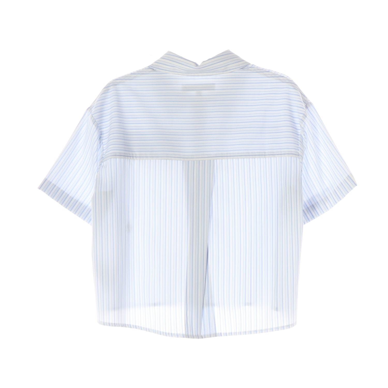 시티브리즈 25SS 스트라이프 크롭 셔츠 이미지 2