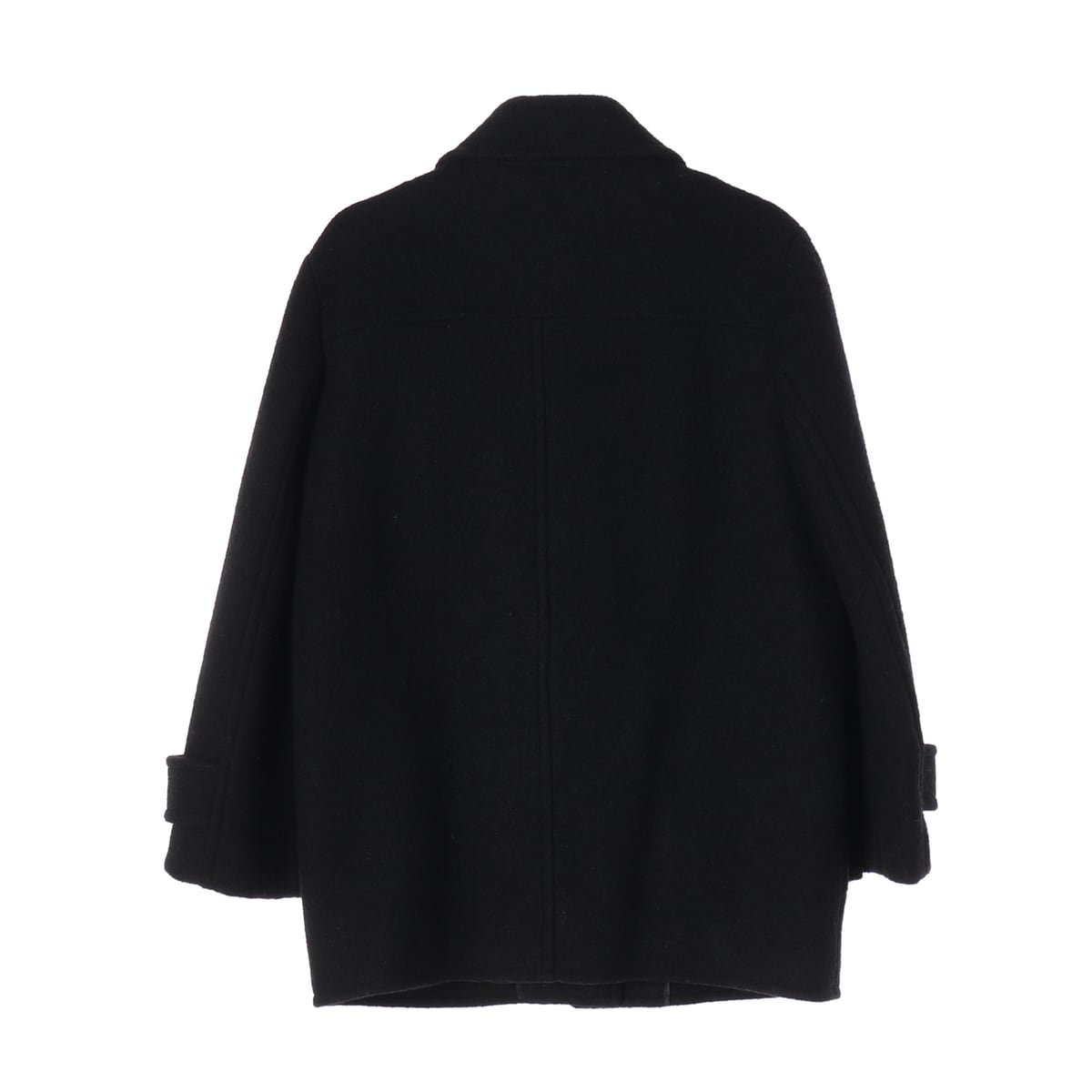 마리떼 프랑소와 저버 22FW 울 블렌드 하프 코트 블랙 상세 이미지 2