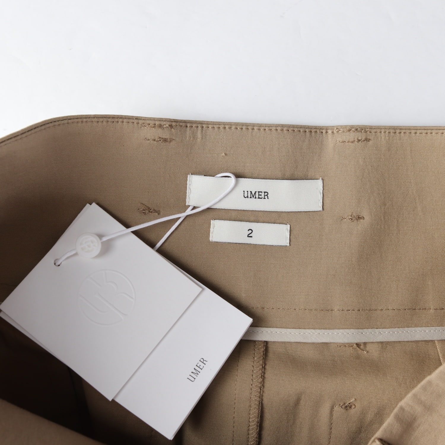 (새상품) 유메르 23SS 모르코 벨티드 롱 스커트 이미지 3