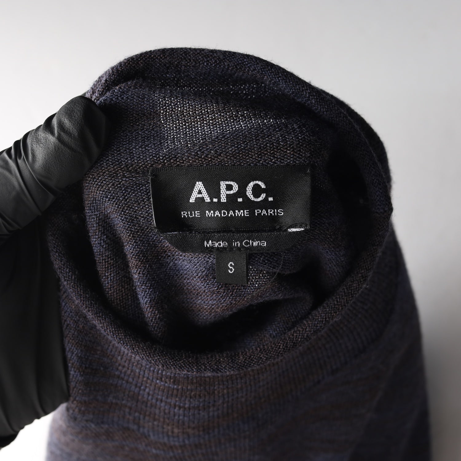 아페쎄 APC 울 하프넥 니트 스웨터 이미지 3