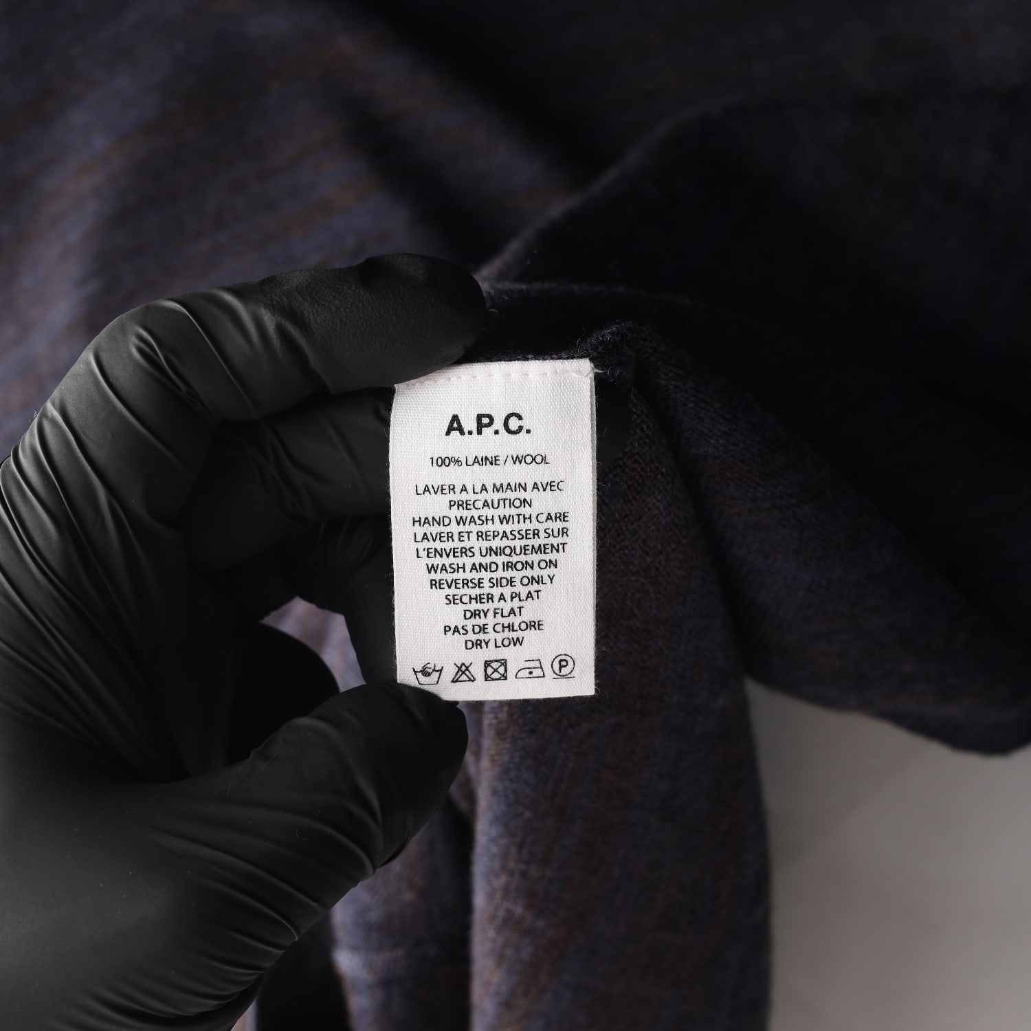 아페쎄 APC 울 하프넥 니트 스웨터 이미지 4