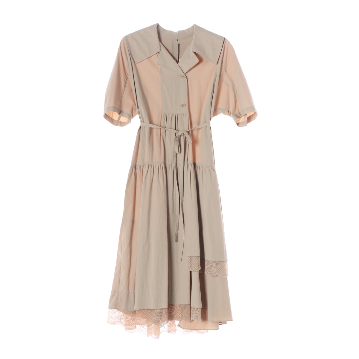 (새상품) 에스제이에스제이 21SS 셔츠 원피스 상세 이미지 1