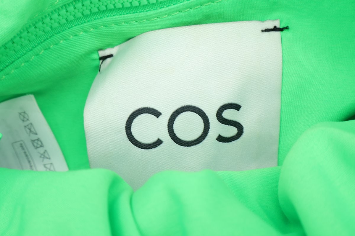 코스 COS 퀼팅 미니 토트 숄더백 그린 이미지 8