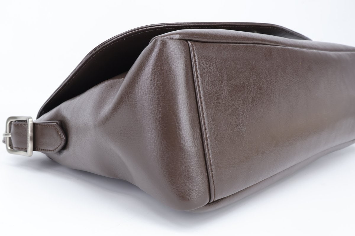 몽드몽드 monde mail bag 숄더백 빈티지 브라운 이미지 5