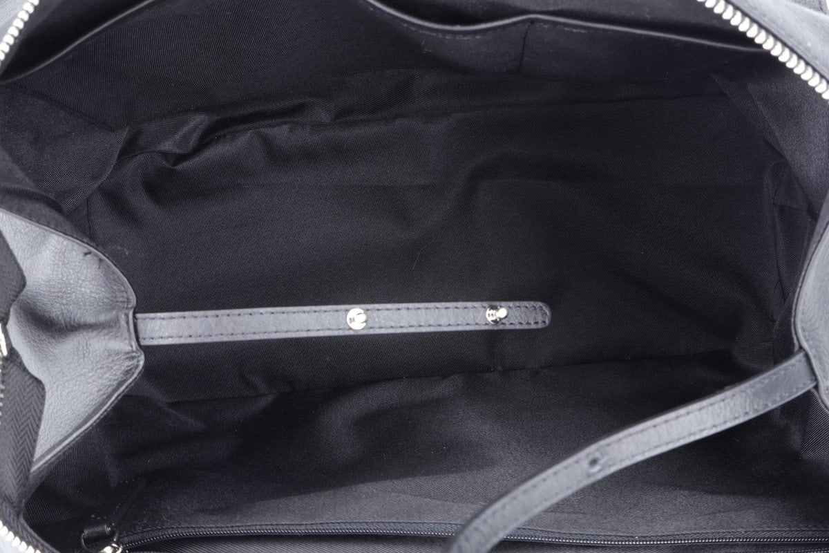 튜드먼트 FLAP POCKET 천연 소가죽 사첼백 숄더백 블랙 이미지 7
