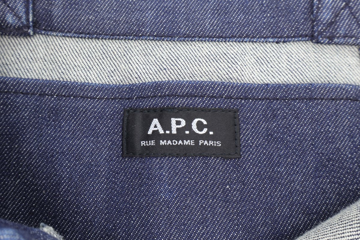 아페쎄 A.P.C. 데님 에코백 토트백 이미지 8