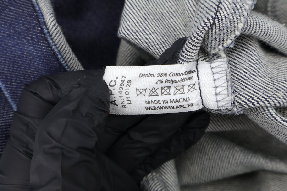 아페쎄 A.P.C. 데님 에코백 토트백 상세 이미지 9
