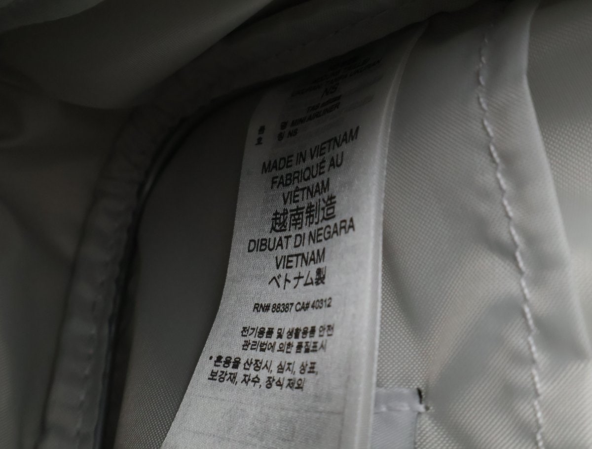아디다스미니 에어라이너 백 실버 메탈릭 이미지 9