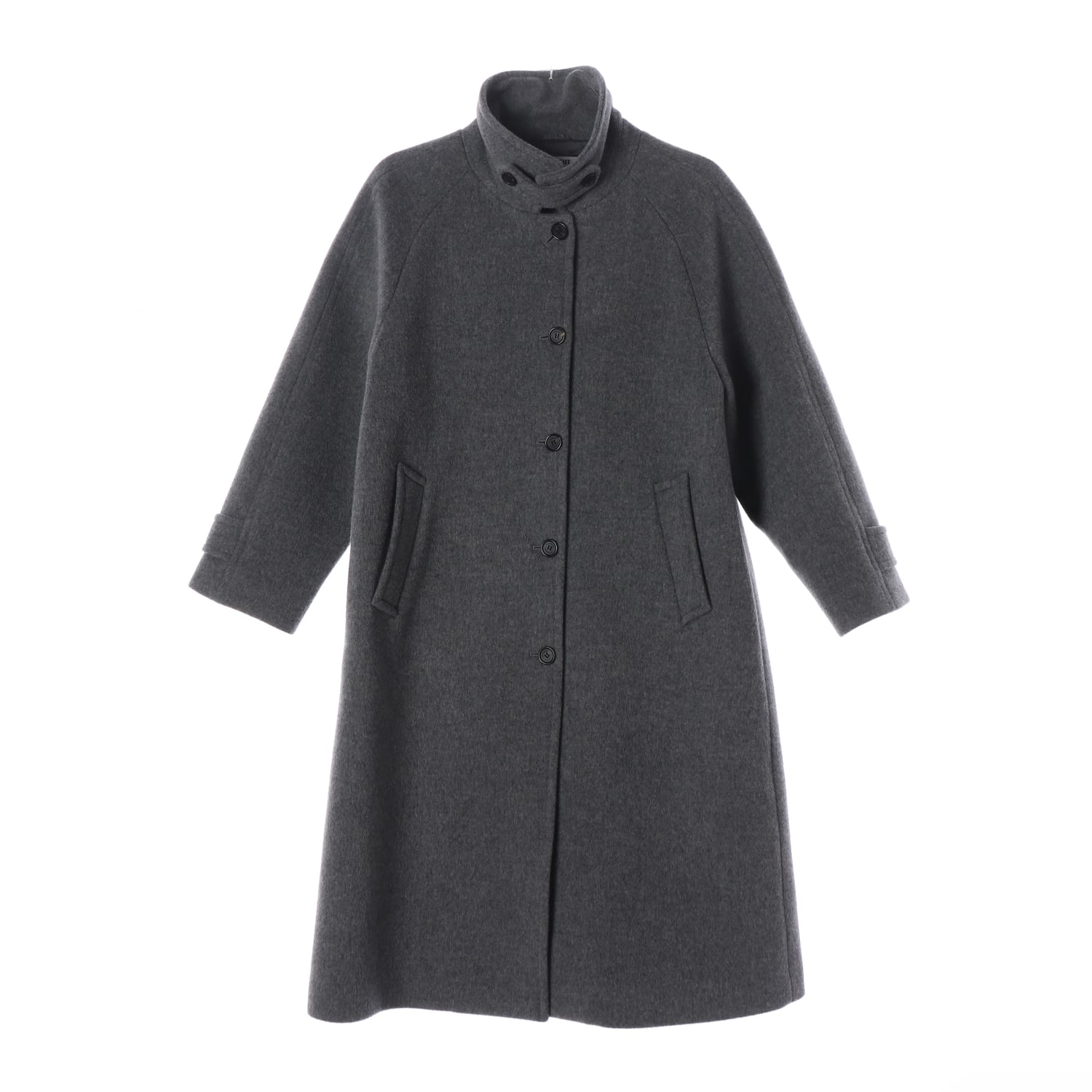 튜드먼트 24FW 발마칸 울 코트 그레이 이미지 1