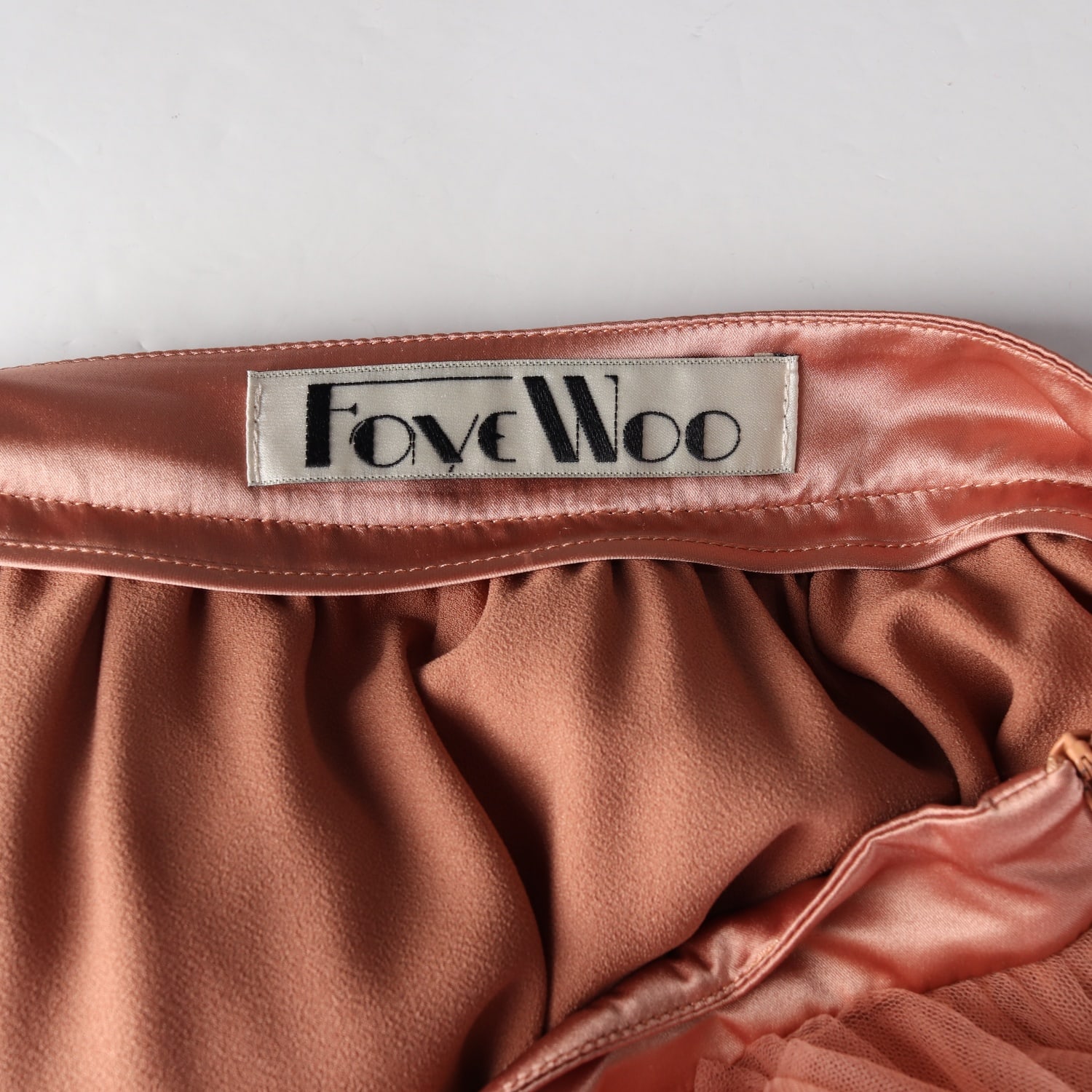 페이우 23FW 쉬폰 롱 샤 스커트 이미지 3