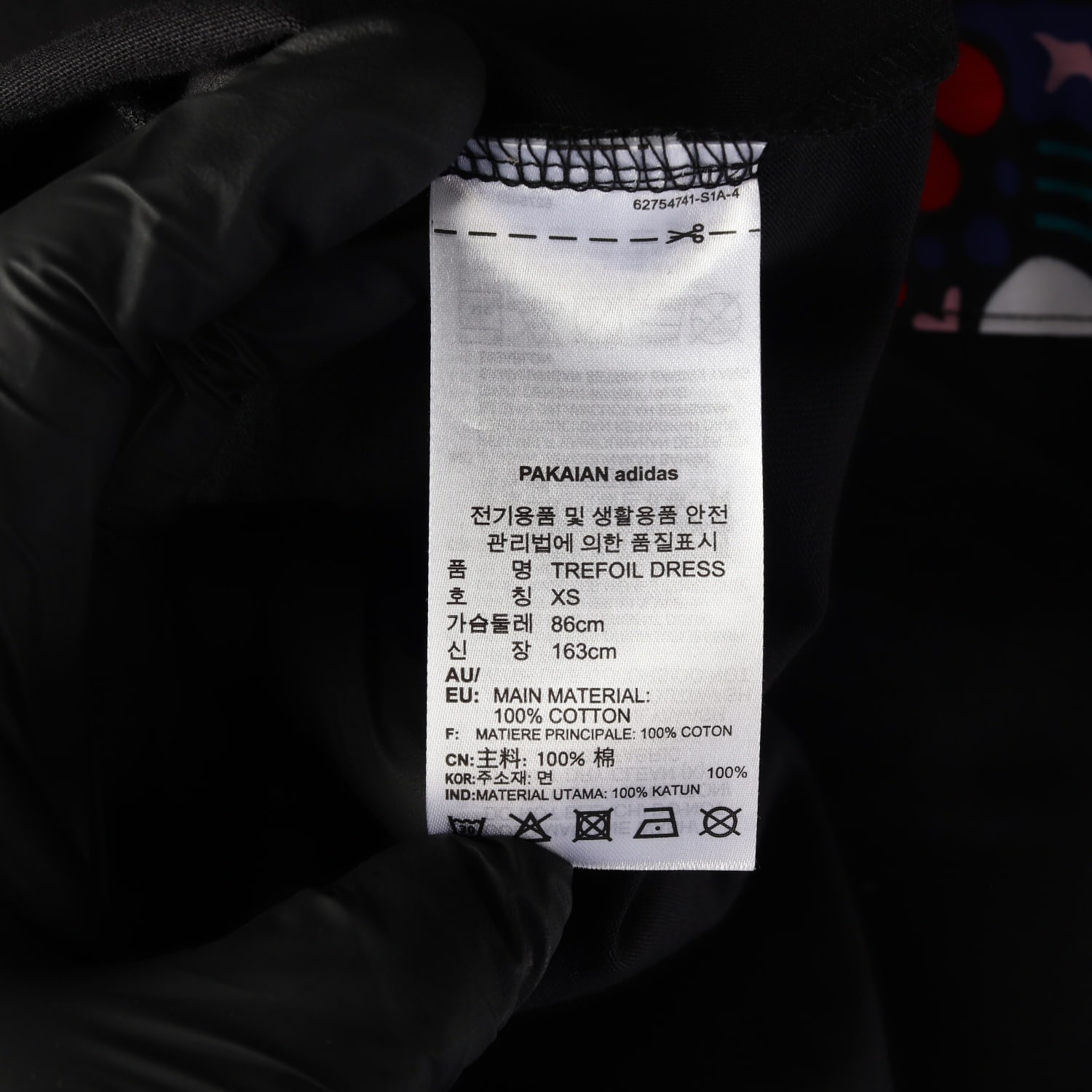 아디다스 트레포일 원포켓 반팔티 티 원피스  이미지 4