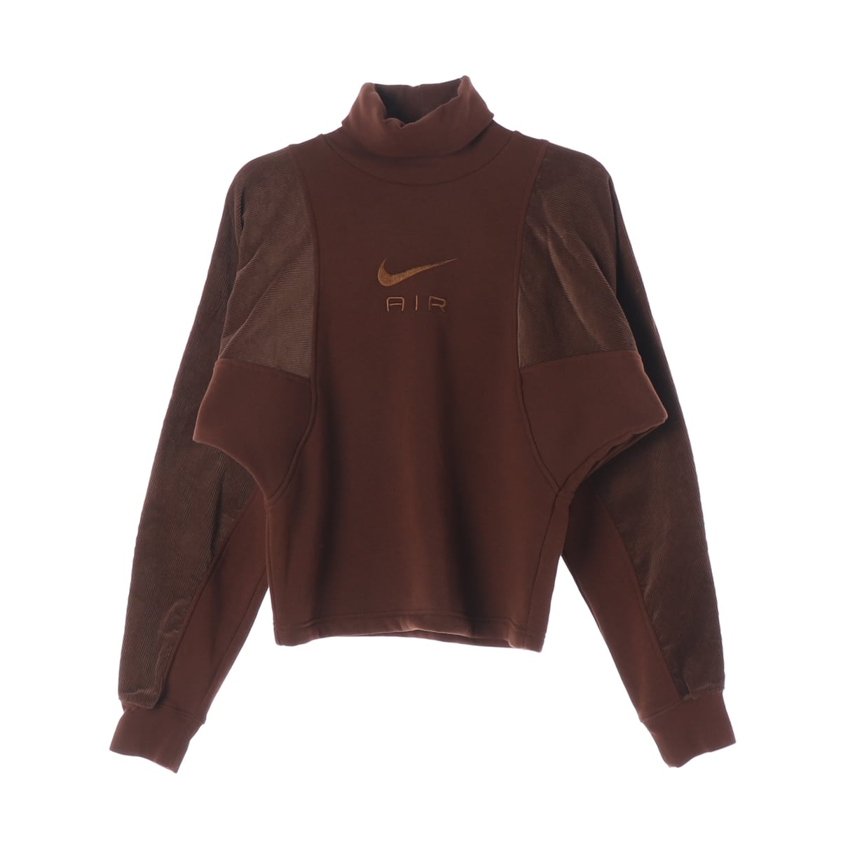 나이키 22FW 에어 우먼스 코듀로이 플리스 탑 긴팔 티셔츠 상세 이미지 1
