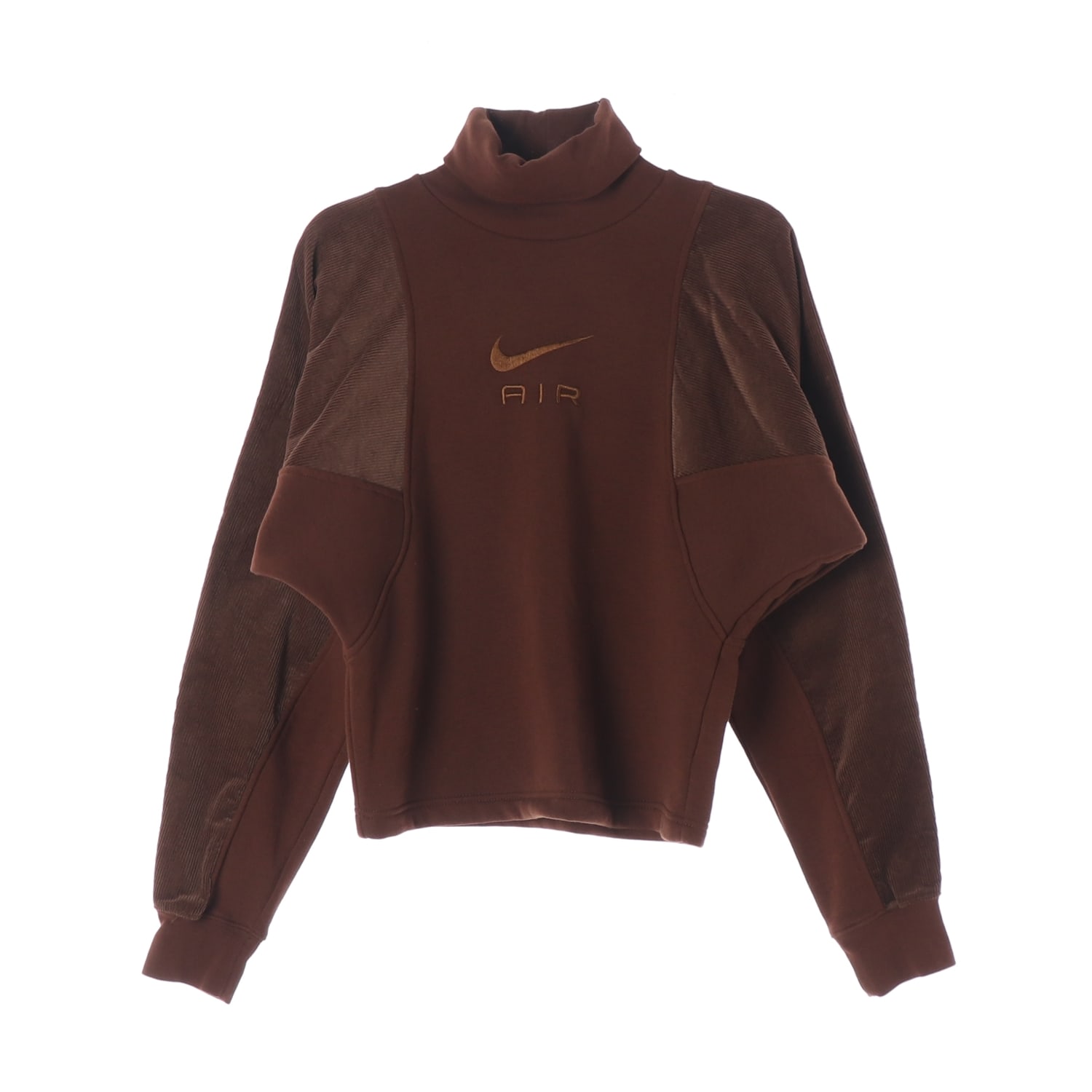 나이키 22FW 에어 우먼스 코듀로이 플리스 탑 긴팔 티셔츠 이미지 1