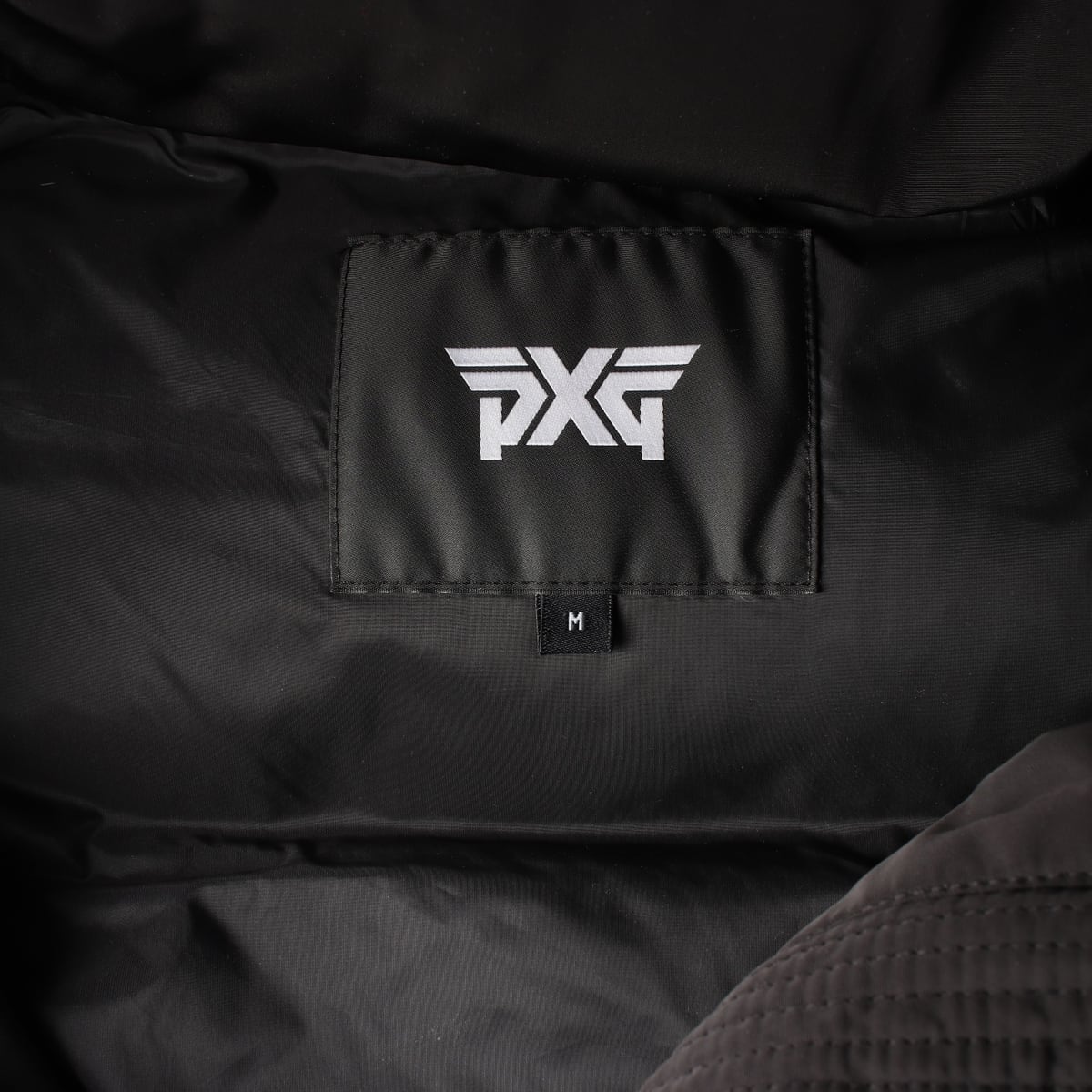 피엑스지 PXG 로고 후드 구스다운 골프 패딩 조끼 베스트 상세 이미지 4