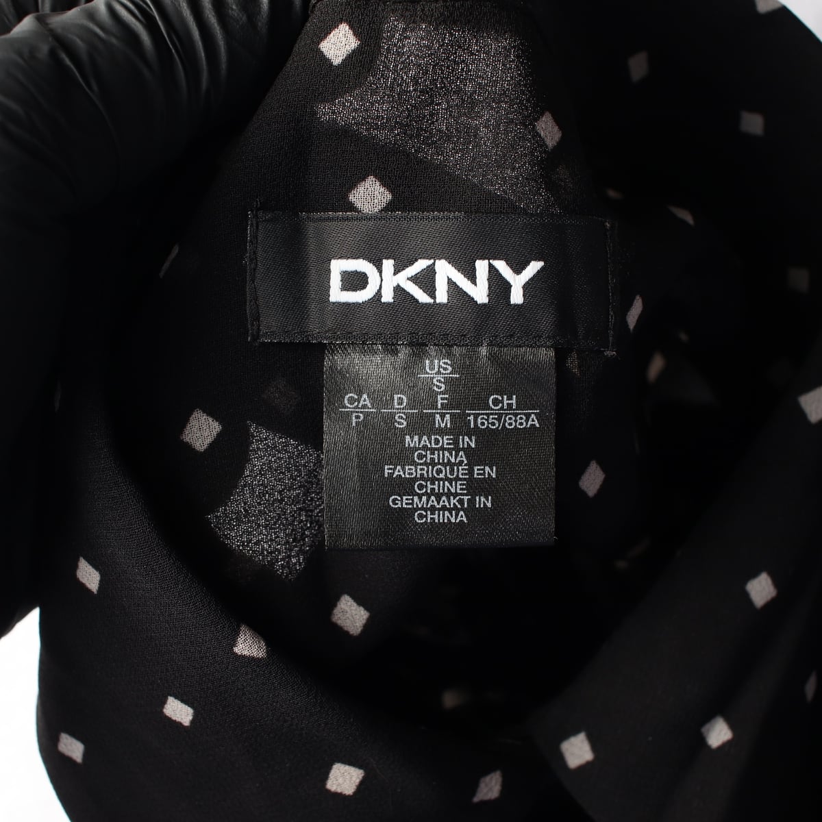 디케이엔와이 DKNY 시스루 셔츠 맥시 롱 원피스 상세 이미지 3