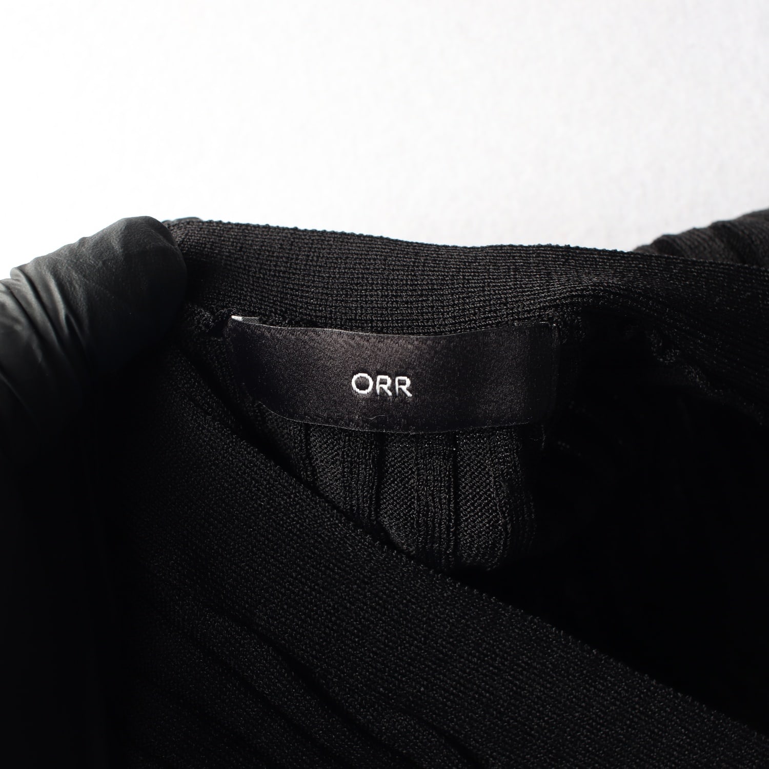 오르 ORR 골지 버튼 롱 원피스 이미지 3