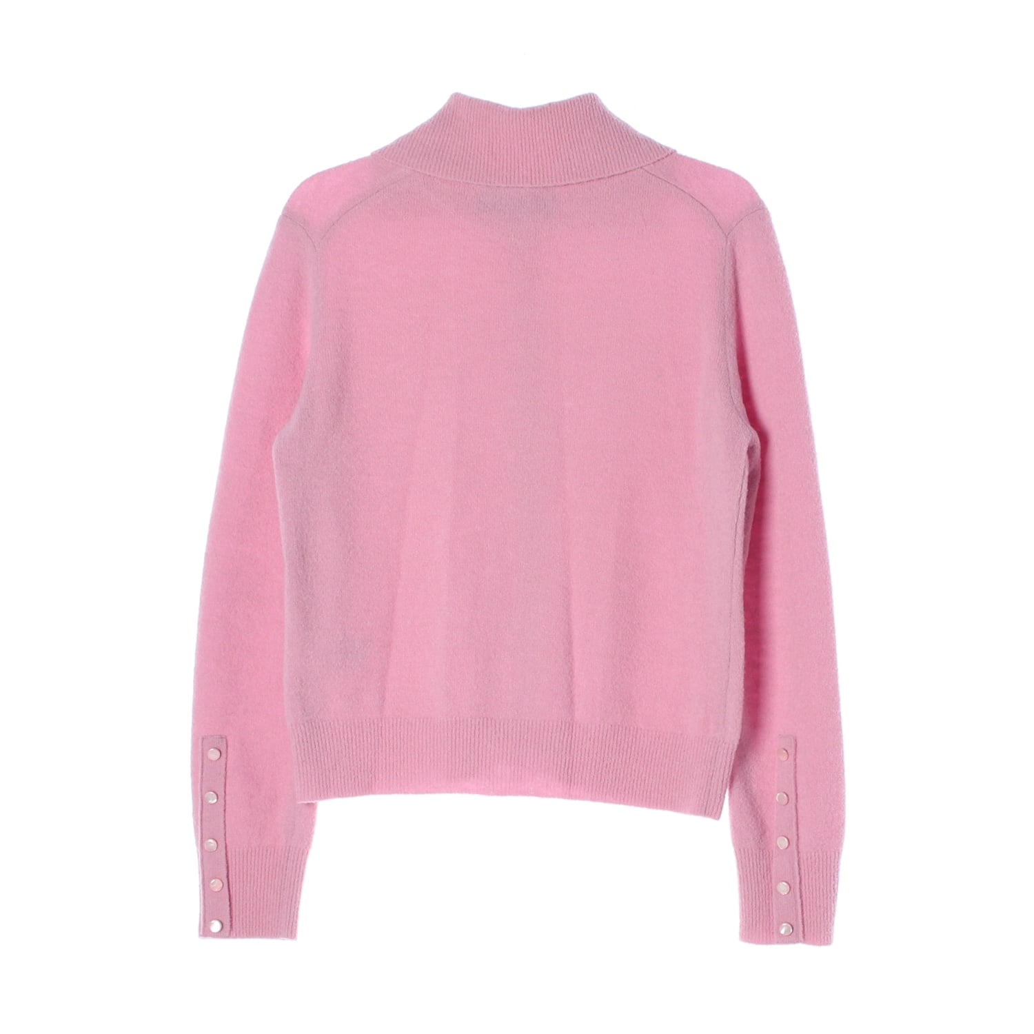 모조에스핀 24FW 울 블렌드 가디건 핑크 이미지 2
