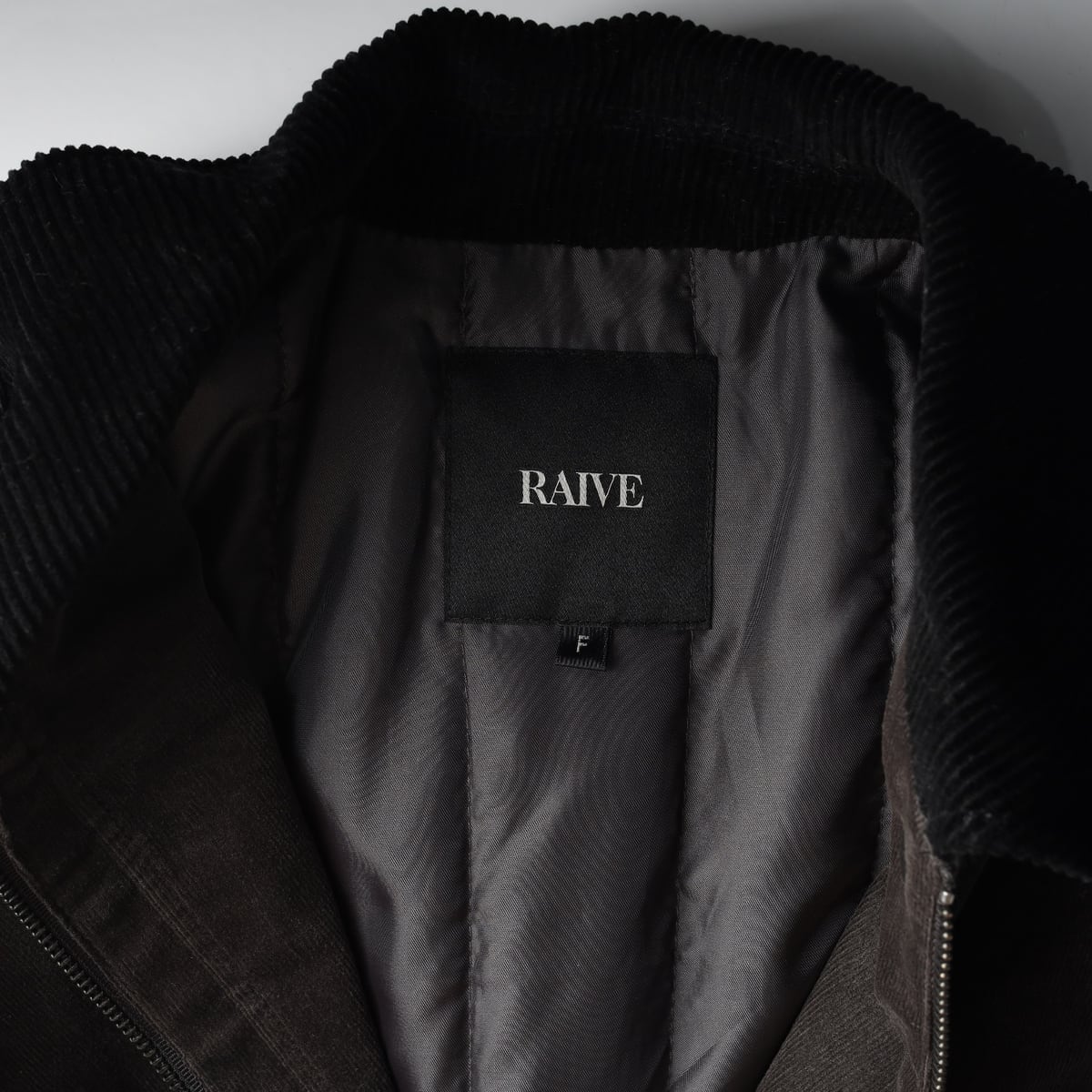 레이브 25FW Fine Wale 파인 웨일 코듀로이 점퍼 그레이  상세 이미지 4