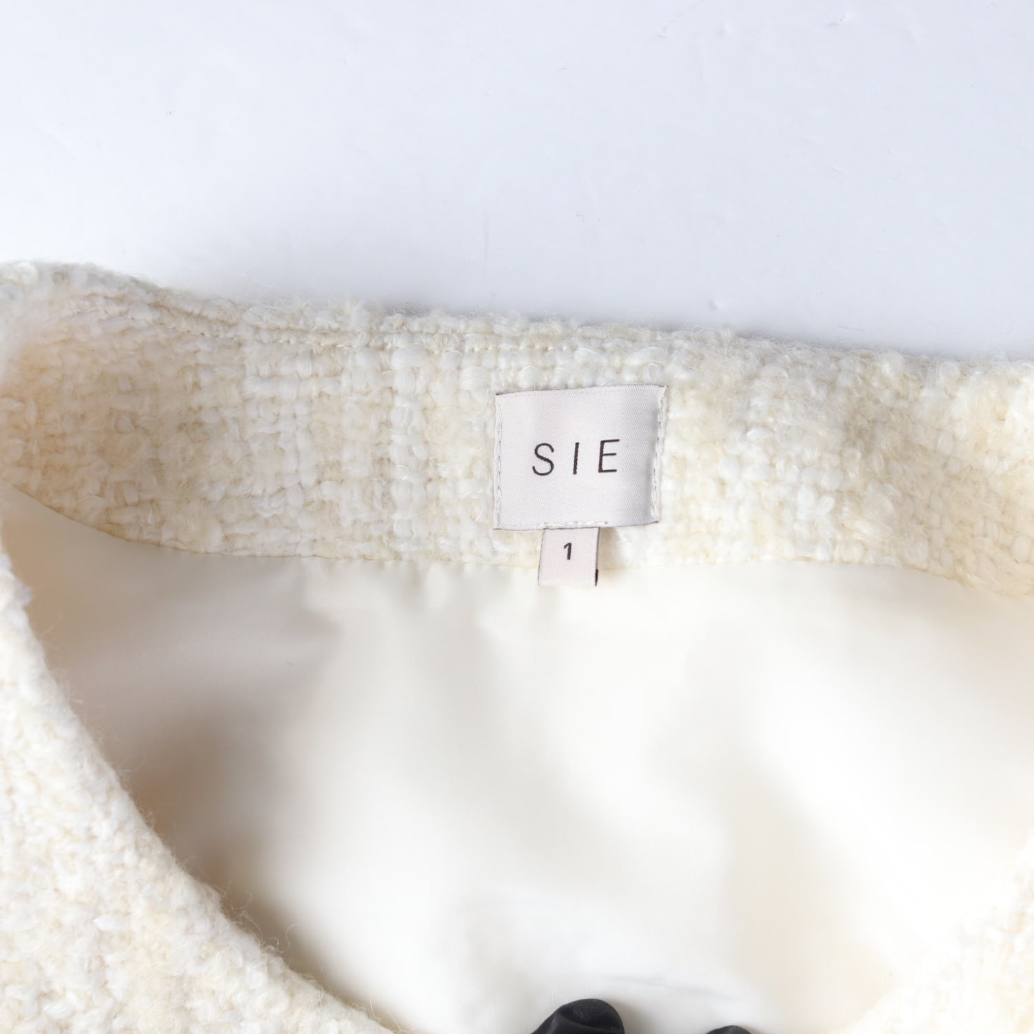 시에 SIE 24FW 아벨린 스쿱넥 트위드 재킷 이미지 3