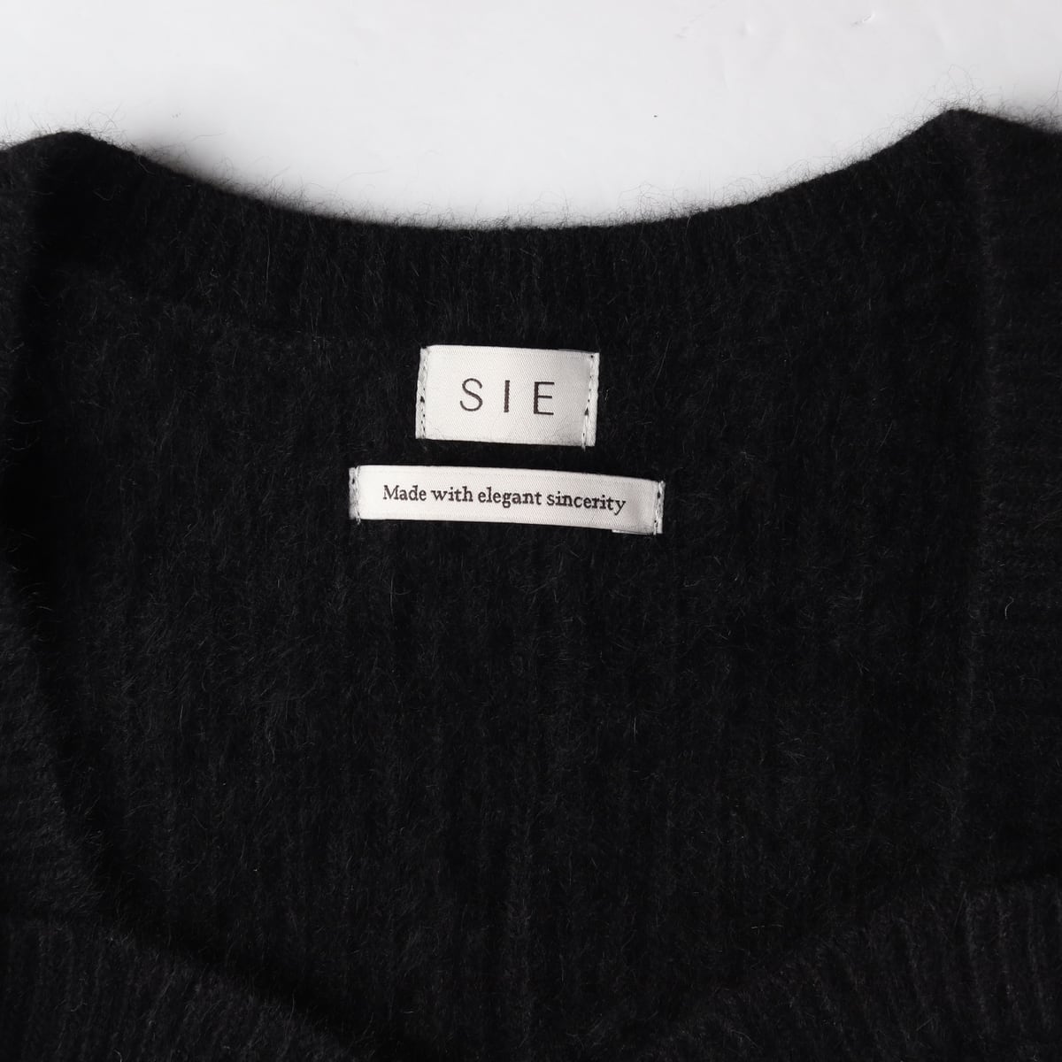 시에 SIE 23FW 넬리아 퍼프 니트 블랙 상세 이미지 3