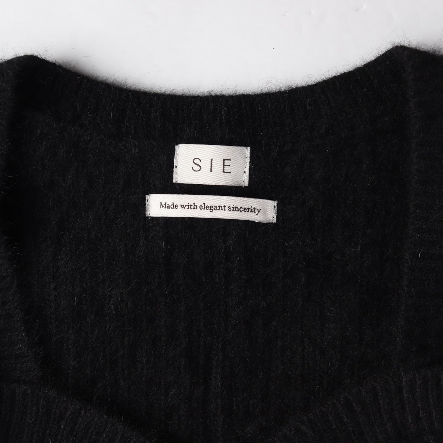 시에 SIE 23FW 넬리아 퍼프 니트 블랙 이미지 3