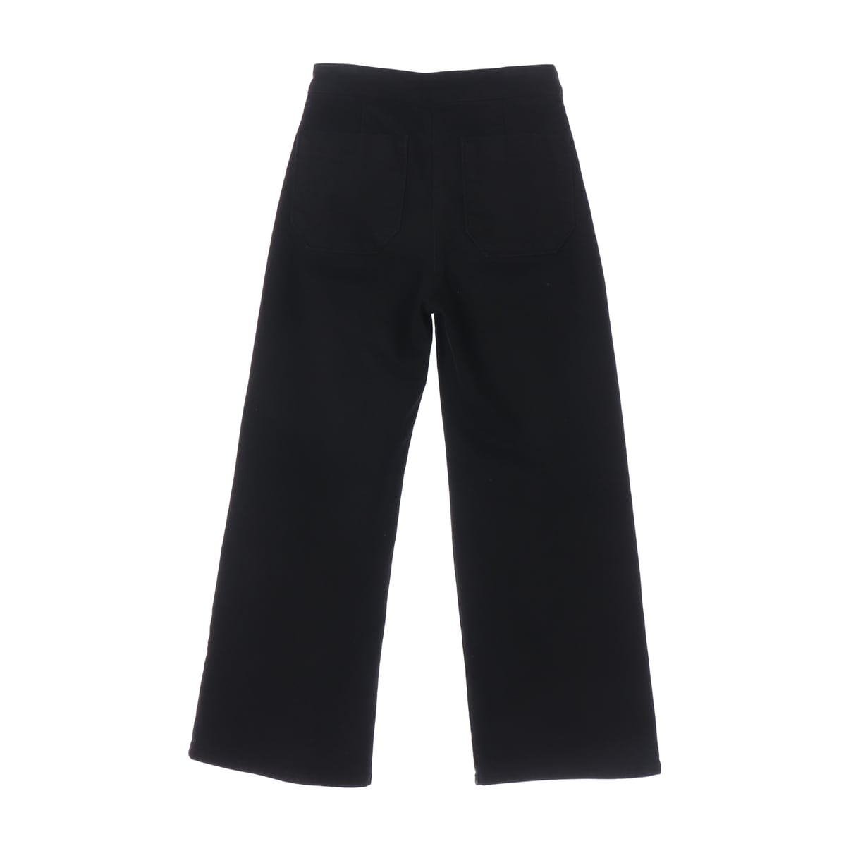 타임 22FW 세일러 버튼 와이드핏 데님 팬츠 블랙 진 상세 이미지 2