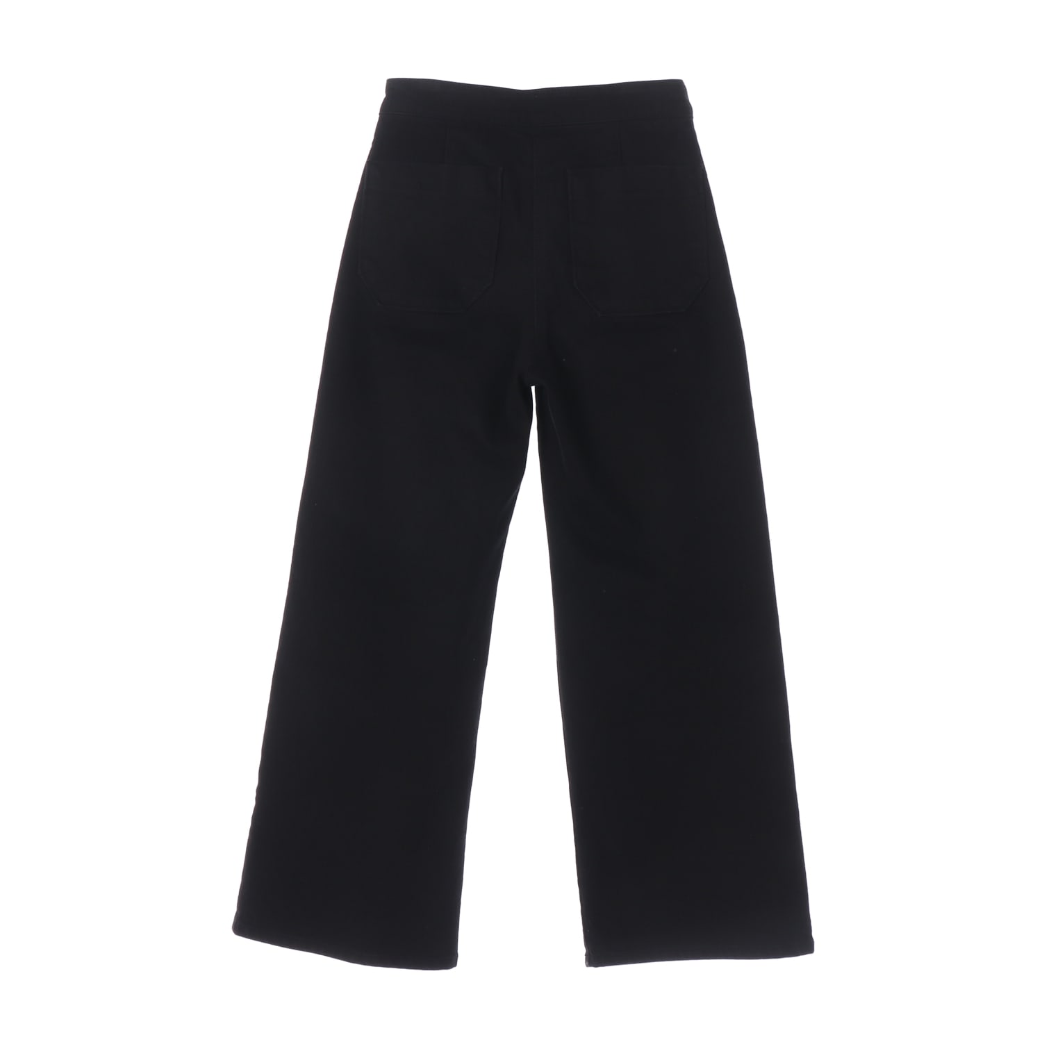 타임 22FW 세일러 버튼 와이드핏 데님 팬츠 블랙 진 이미지 2
