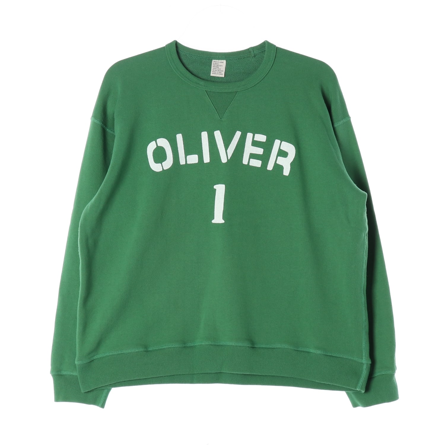 토마스모어 OLIVER 1 그래픽 오버핏 면 맨투맨 이미지 1