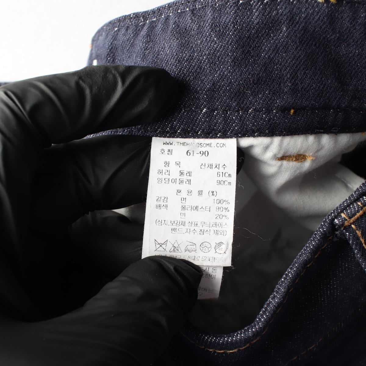 타임 24FW 핀턱 와이드 데님 버뮤다팬츠 하프팬츠 청반바지 상세 이미지 4