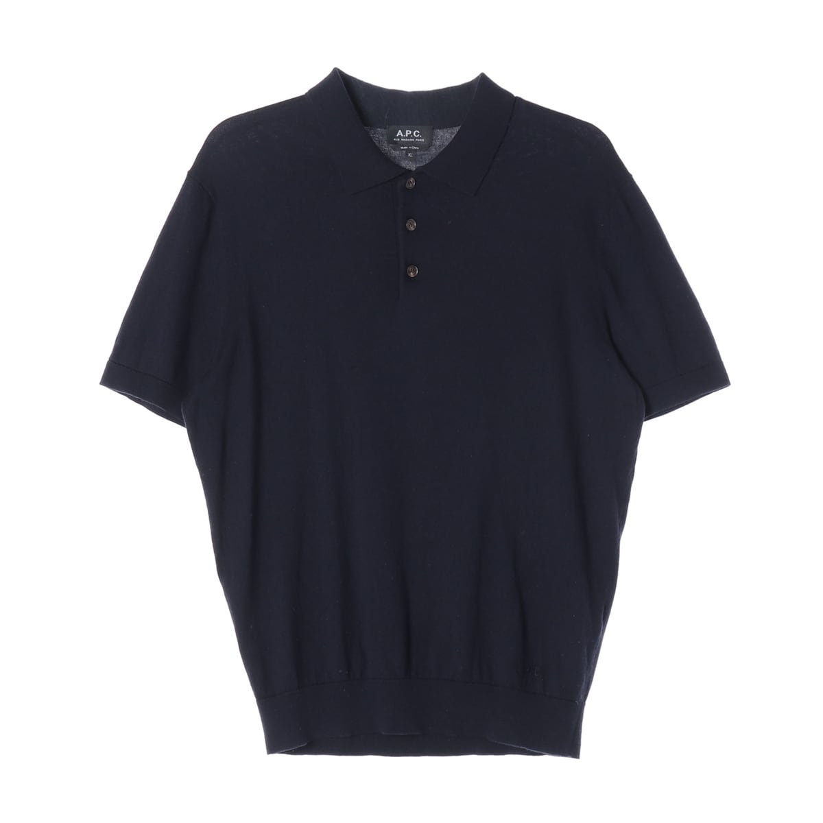 아페쎄 APC 23SS 캐시미어 블렌드 반팔 폴로 카라 니트  상세 이미지 1
