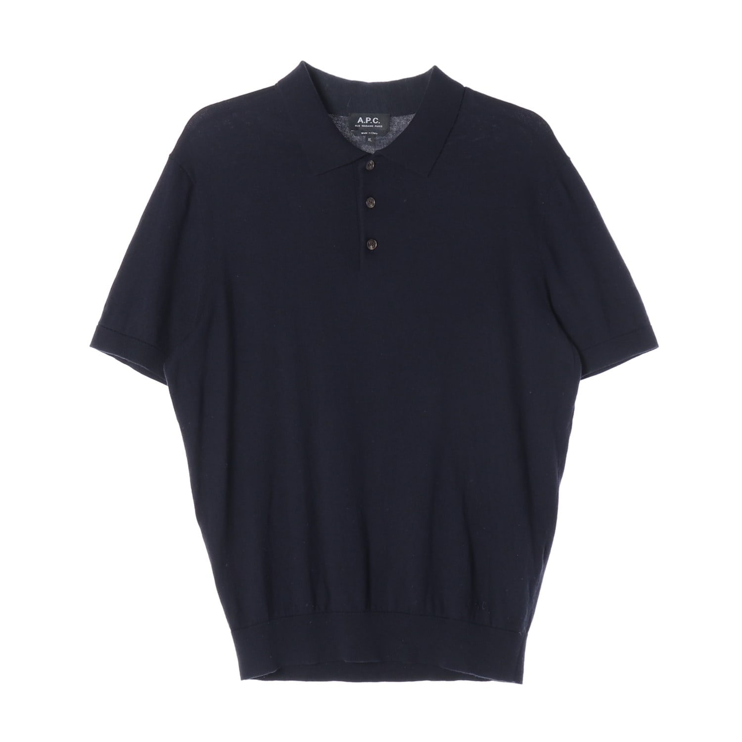아페쎄 APC 23SS 캐시미어 블렌드 반팔 폴로 카라 니트  이미지 1