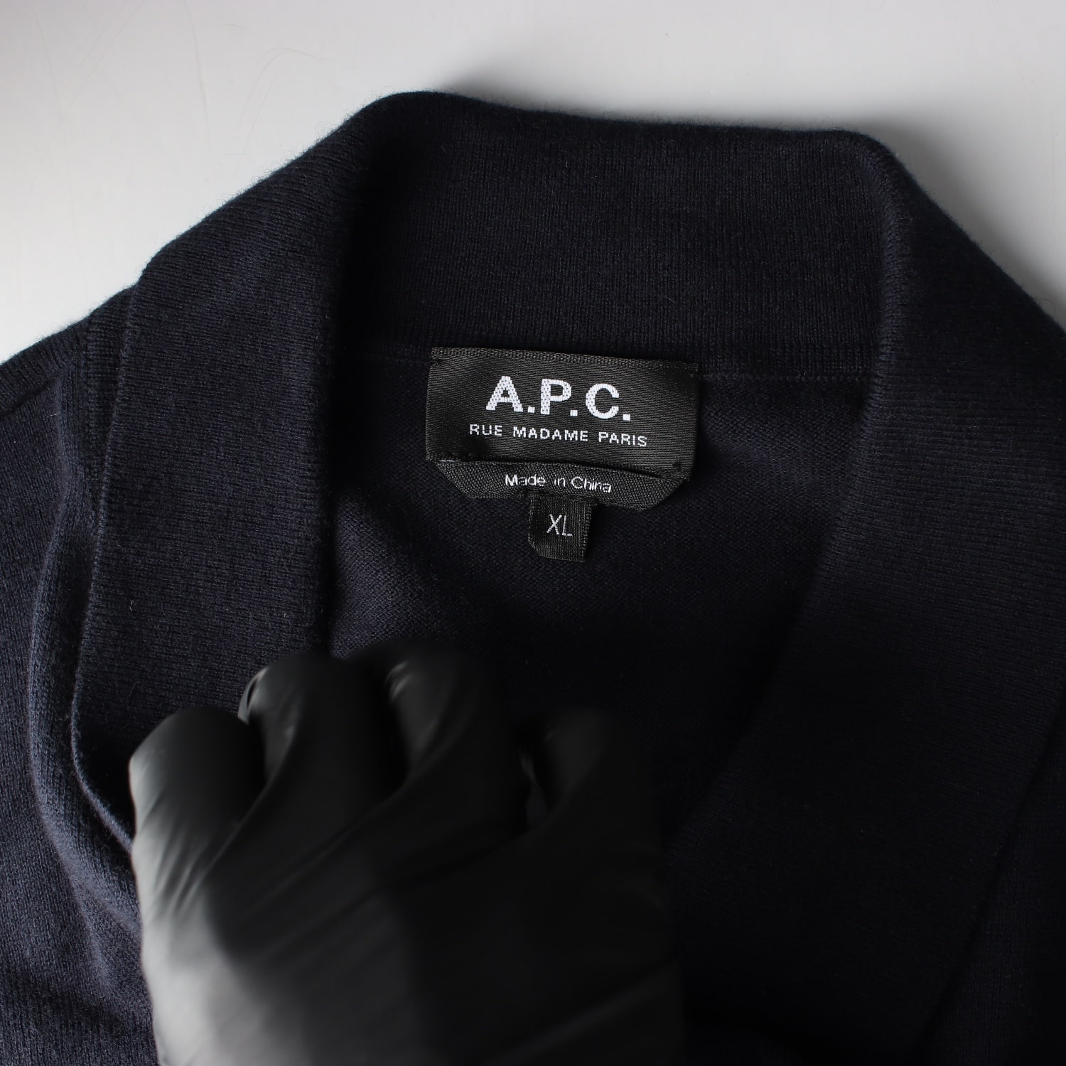 아페쎄 APC 23SS 캐시미어 블렌드 반팔 폴로 카라 니트  이미지 3