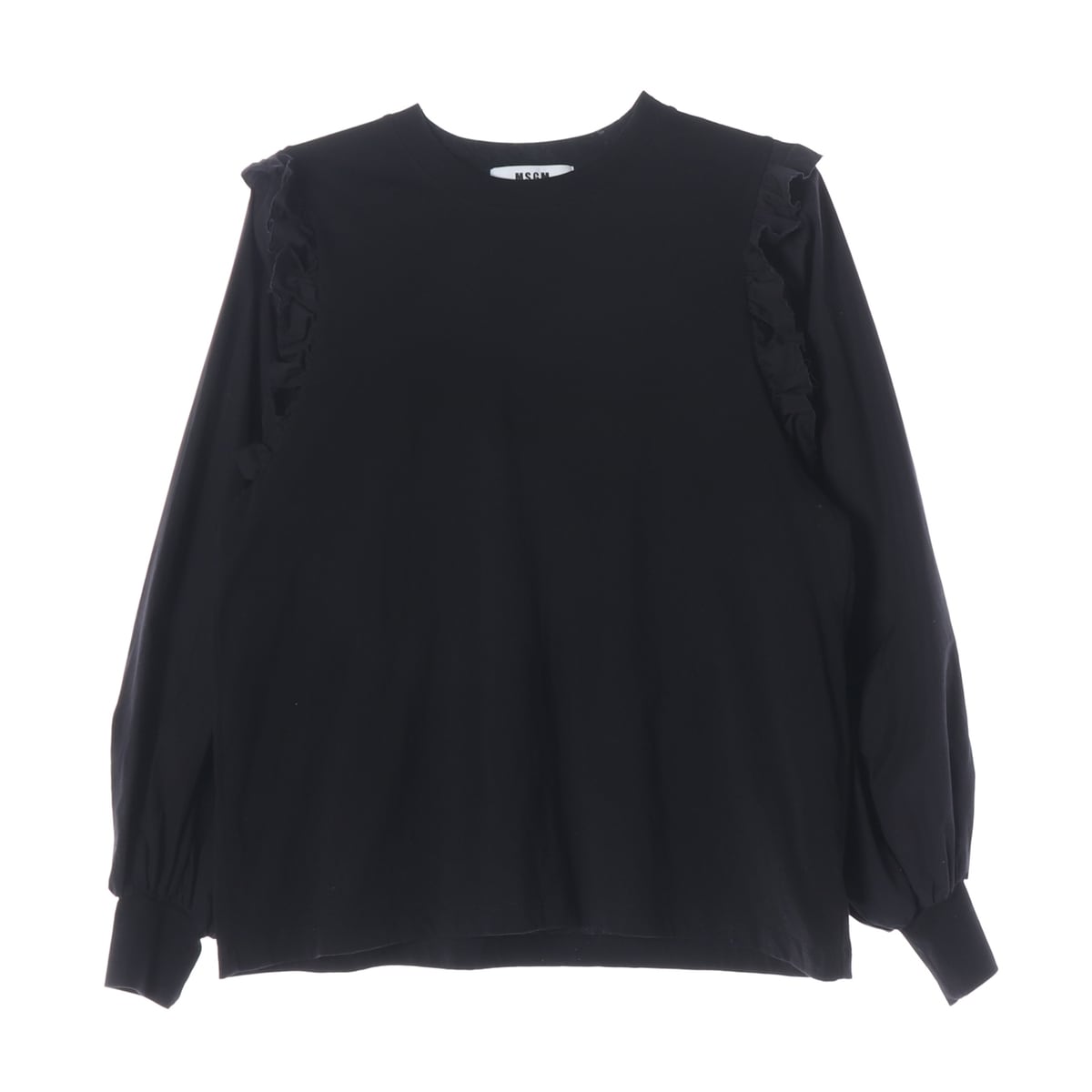 엠에스지엠 MSGM 21SS 러플 긴팔 블라우스 티셔츠 상세 이미지 1