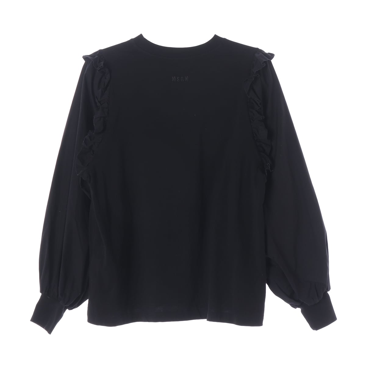 엠에스지엠 MSGM 21SS 러플 긴팔 블라우스 티셔츠 상세 이미지 2