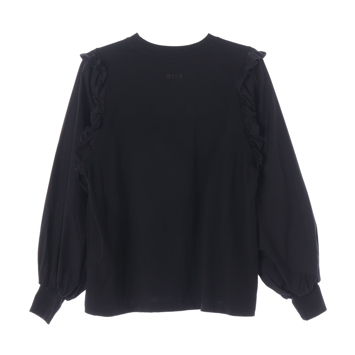 엠에스지엠 MSGM 21SS 러플 긴팔 블라우스 티셔츠 이미지 2