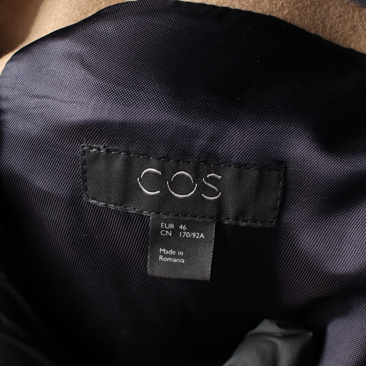 코스 COS 울 블렌드 레귤러핏 롱 코트 상세 이미지 3