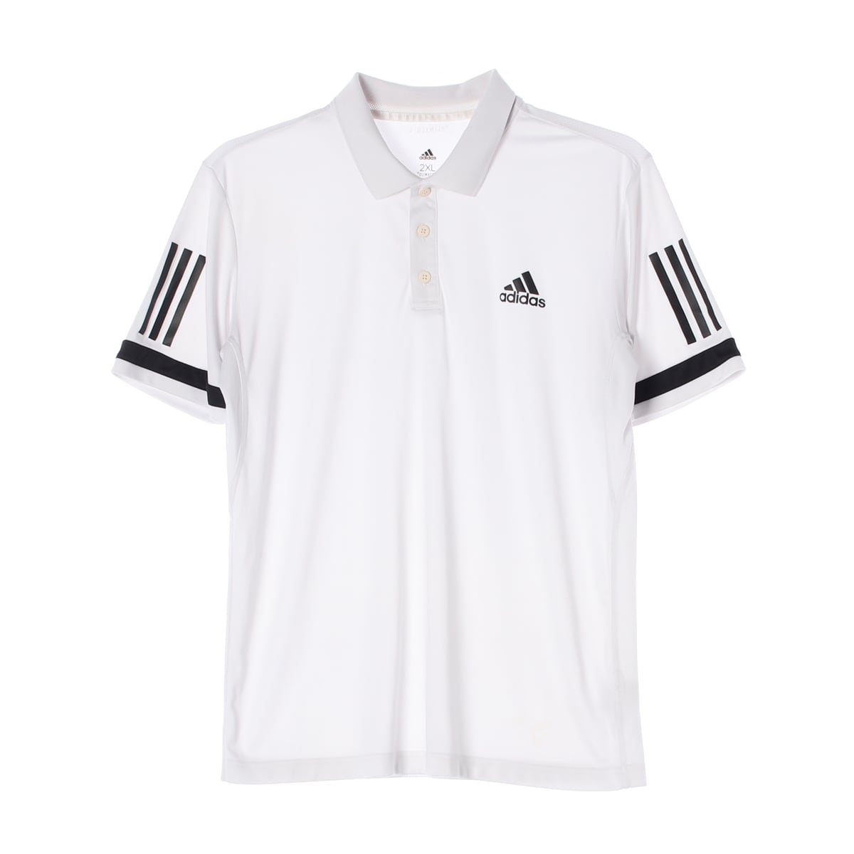 아디다스 CLIMACOOL 로고 프린트 삼선 폴로 반팔 티셔츠 상세 이미지 1